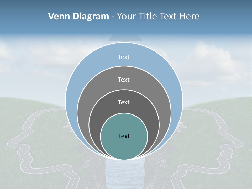 Bridge Togetherness Concept PowerPoint Template