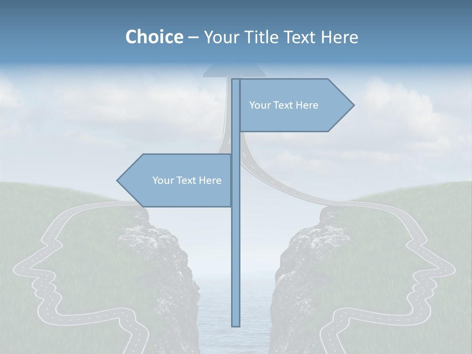 Bridge Togetherness Concept PowerPoint Template