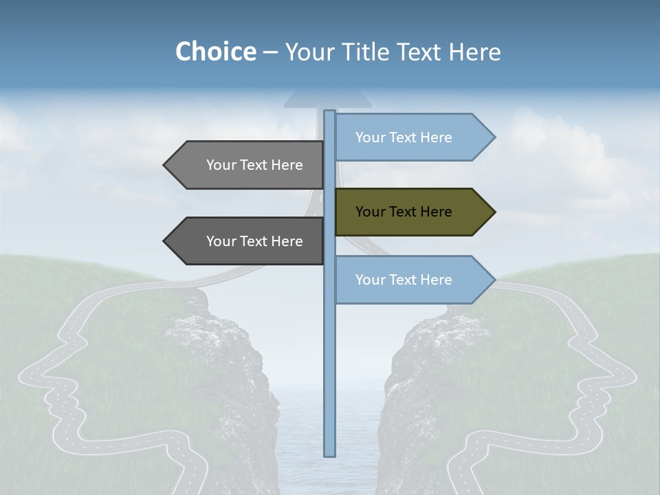 Bridge Togetherness Concept PowerPoint Template