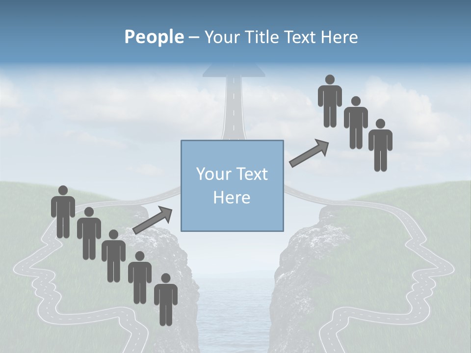 Bridge Togetherness Concept PowerPoint Template