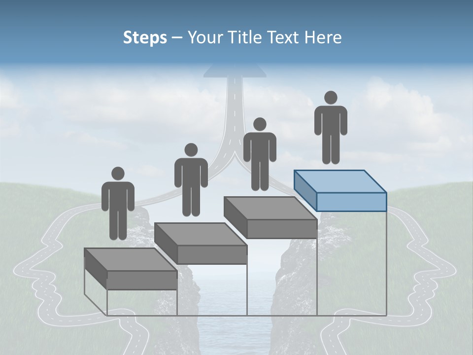 Bridge Togetherness Concept PowerPoint Template