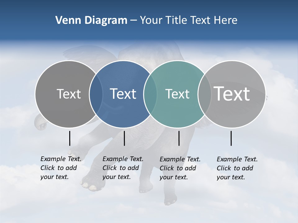 Aspiration Cloud Sky PowerPoint Template