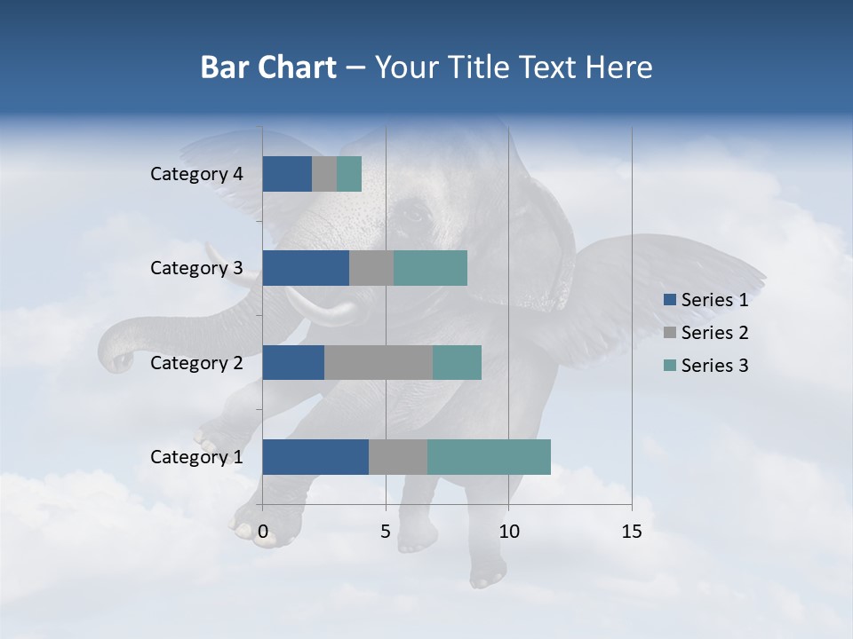 Aspiration Cloud Sky PowerPoint Template