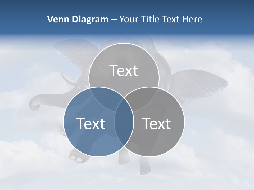 Aspiration Cloud Sky PowerPoint Template