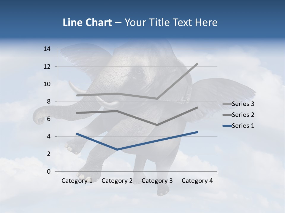 Aspiration Cloud Sky PowerPoint Template