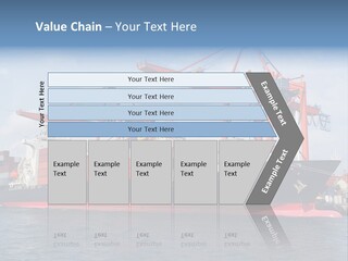 Commercial Power Dock PowerPoint Template