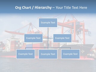 Commercial Power Dock PowerPoint Template
