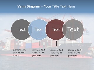 Commercial Power Dock PowerPoint Template