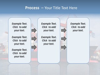 Commercial Power Dock PowerPoint Template