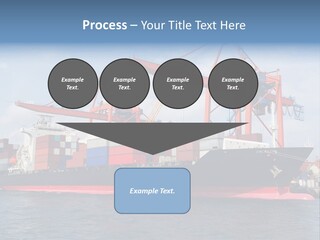 Commercial Power Dock PowerPoint Template
