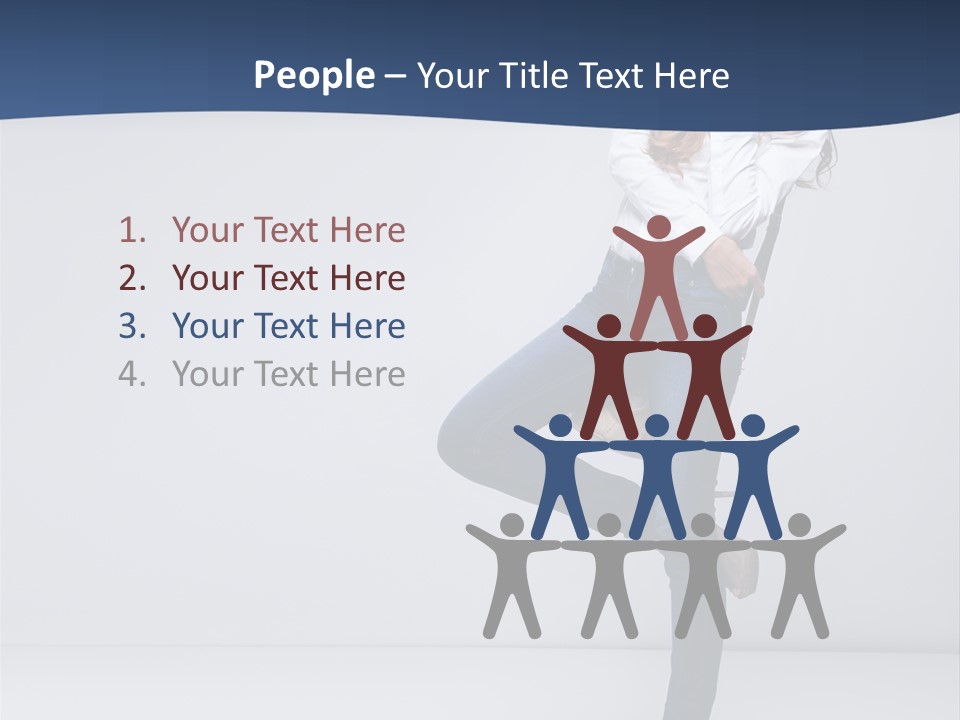 People Happiness Employee PowerPoint Template