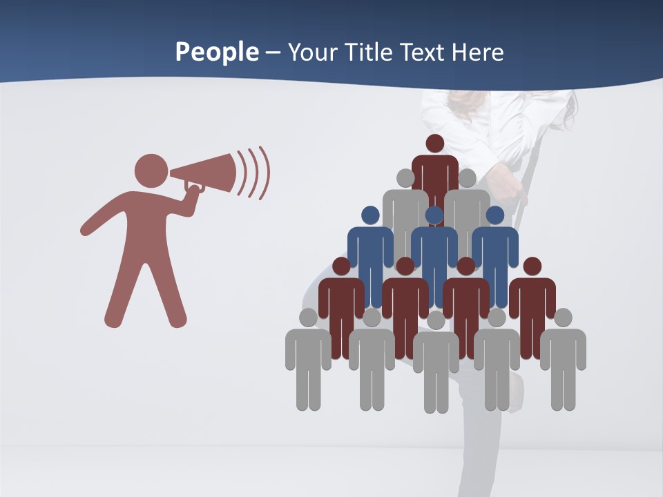 People Happiness Employee PowerPoint Template