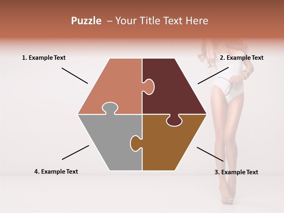 Cosmetic Sale Hair PowerPoint Template