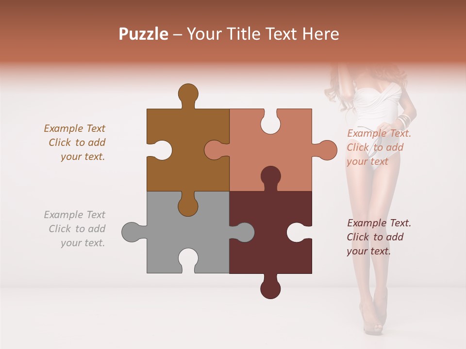 Cosmetic Sale Hair PowerPoint Template