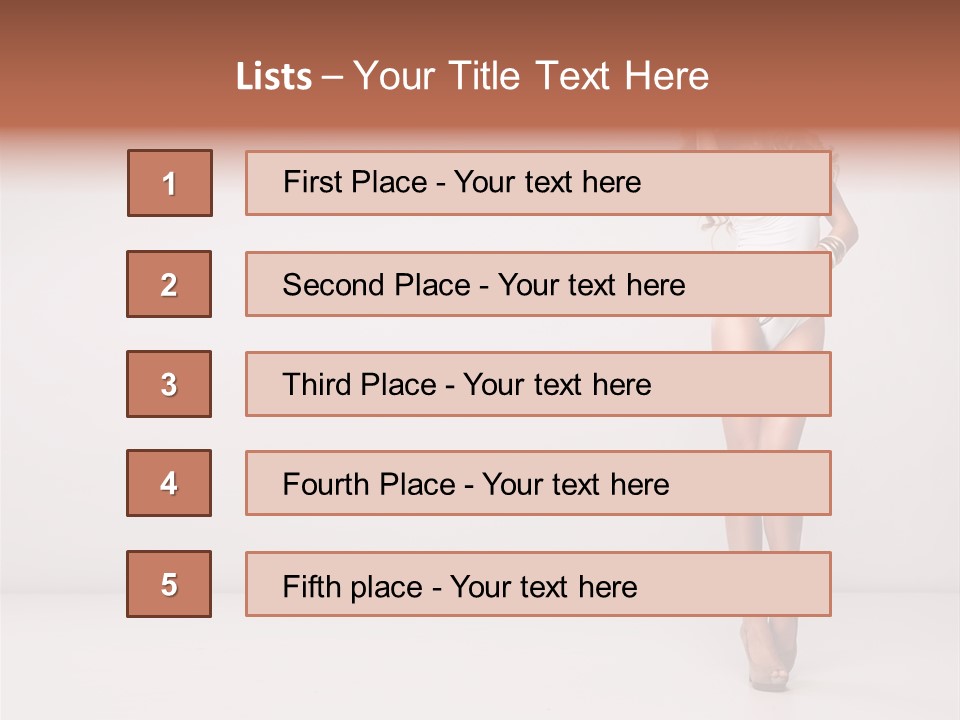 Cosmetic Sale Hair PowerPoint Template