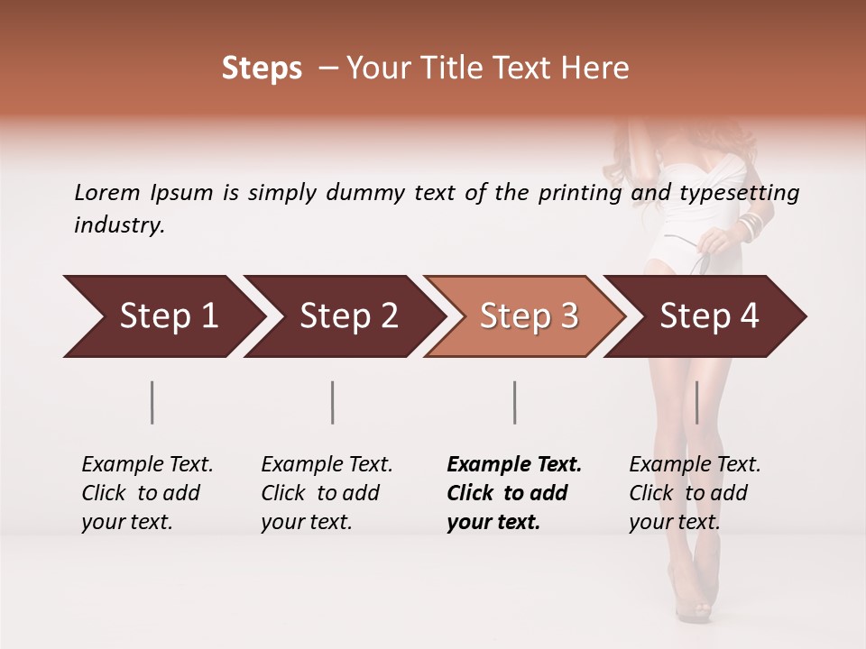 Cosmetic Sale Hair PowerPoint Template