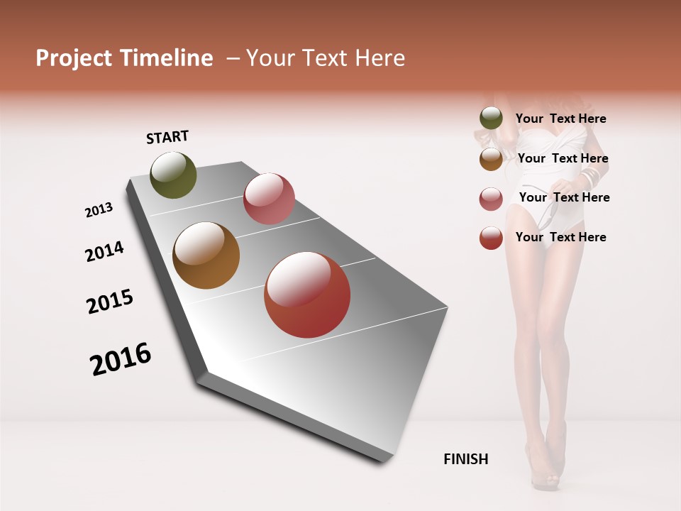 Cosmetic Sale Hair PowerPoint Template