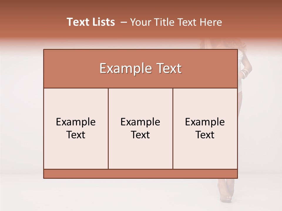 Cosmetic Sale Hair PowerPoint Template