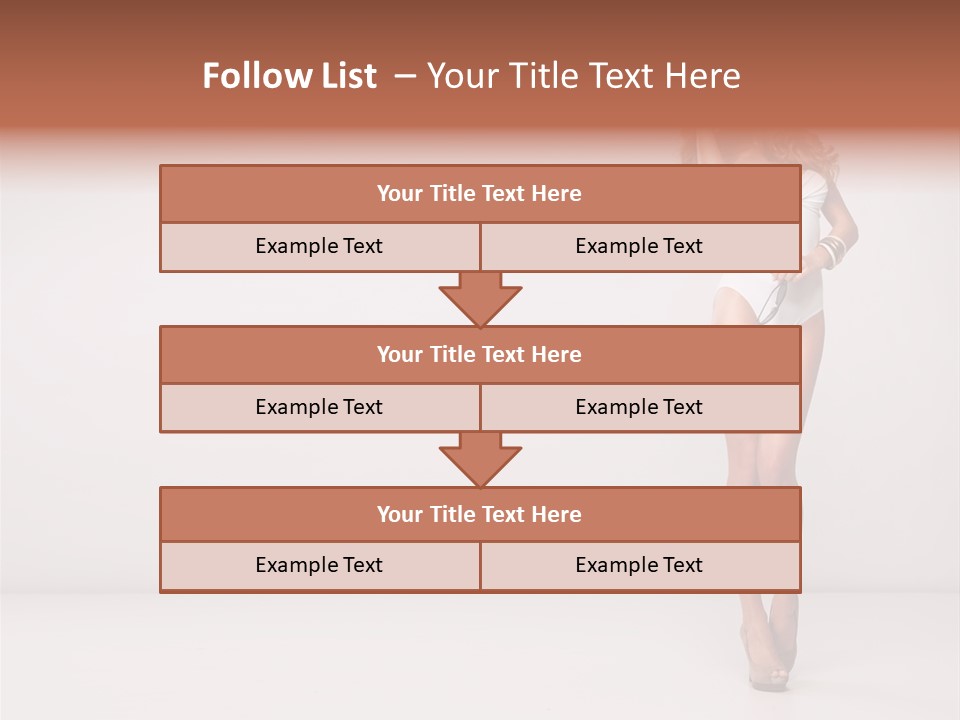 Cosmetic Sale Hair PowerPoint Template