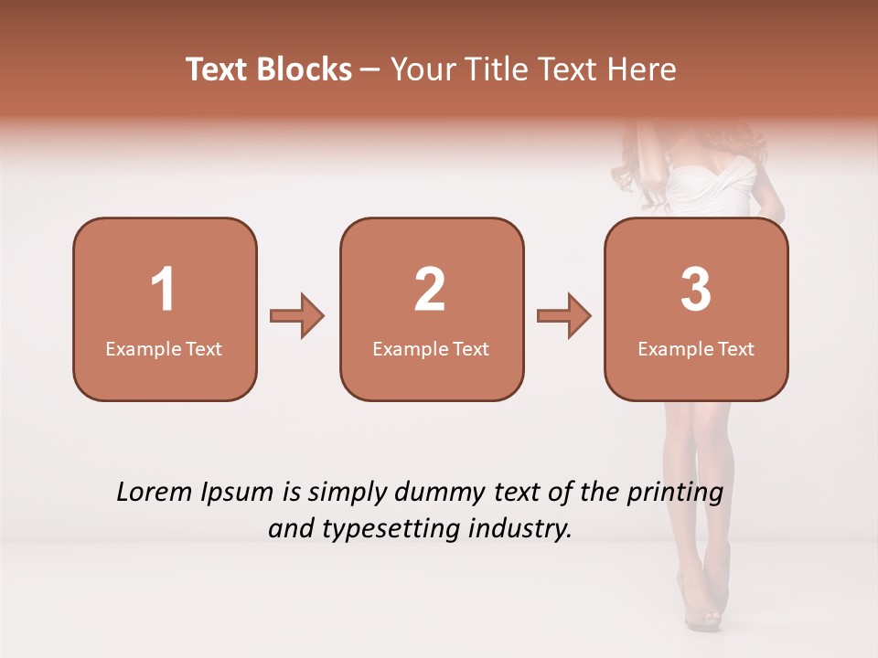 Cosmetic Sale Hair PowerPoint Template