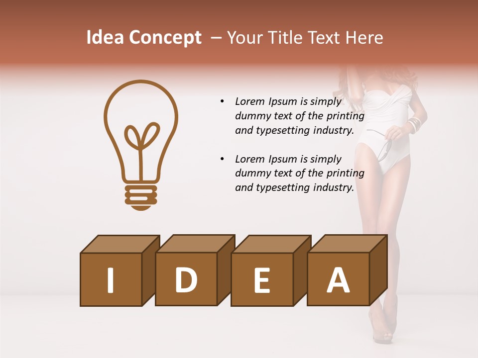 Cosmetic Sale Hair PowerPoint Template