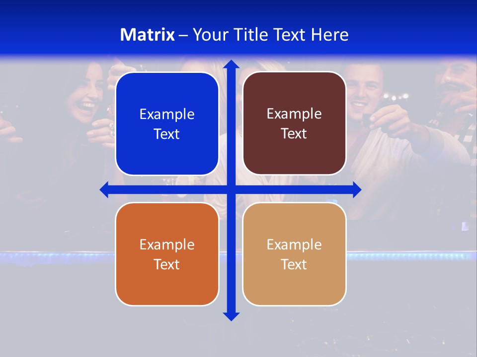 Glasses Purchase Beer PowerPoint Template