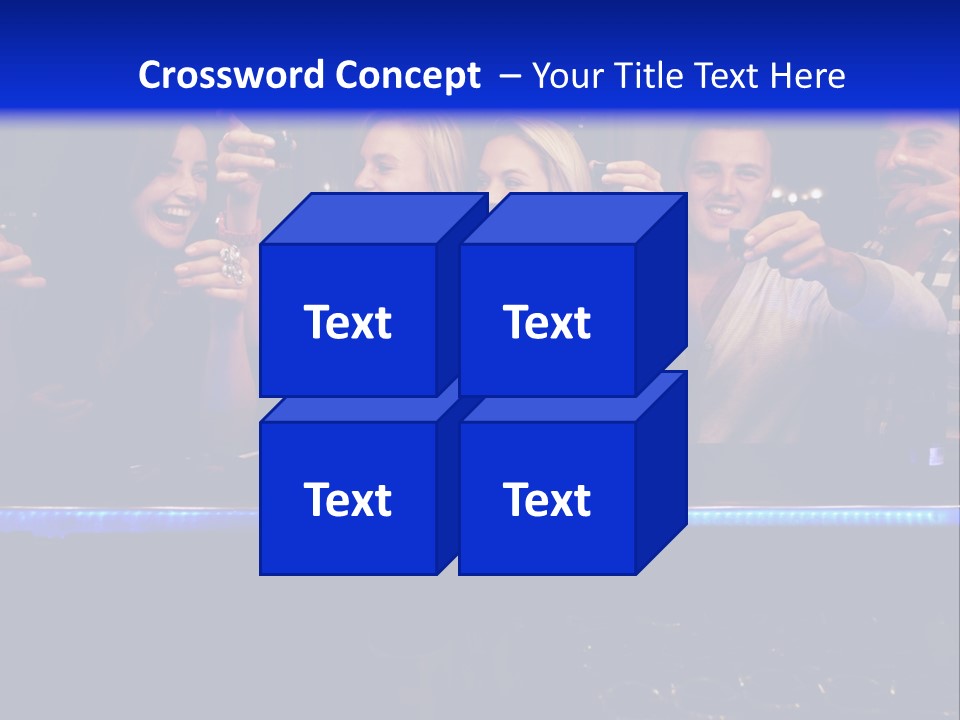 Glasses Purchase Beer PowerPoint Template