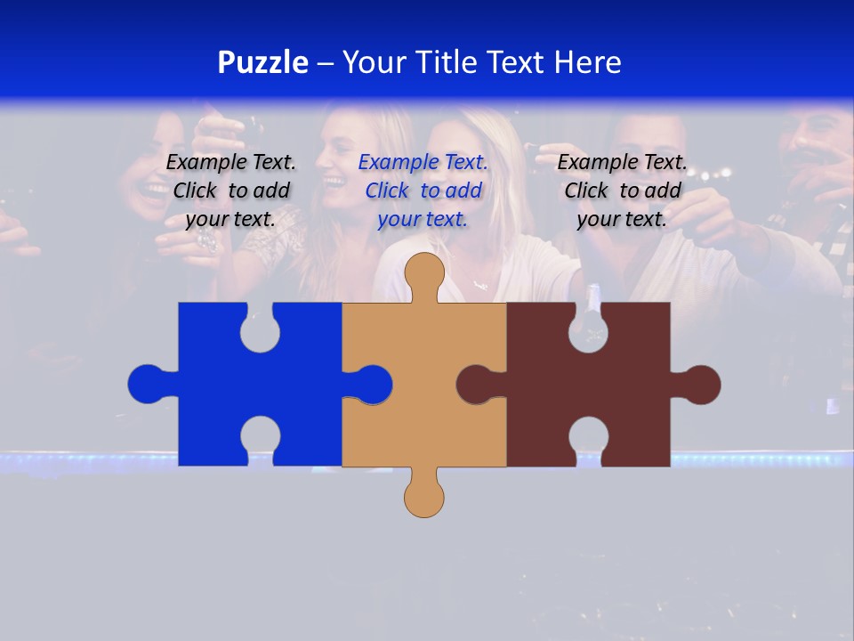 Glasses Purchase Beer PowerPoint Template