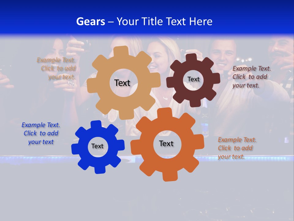 Glasses Purchase Beer PowerPoint Template