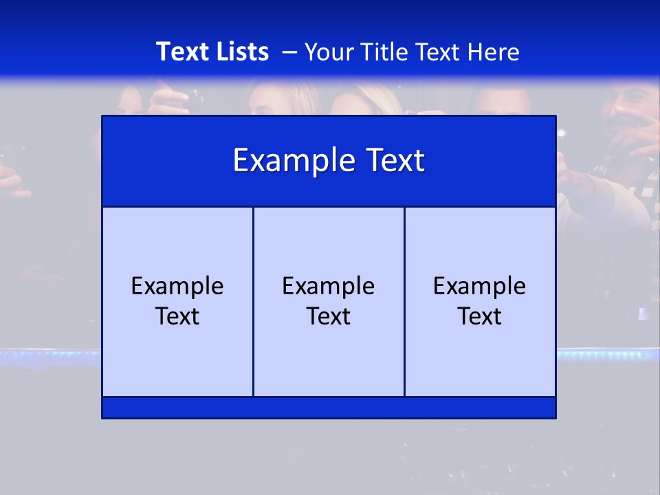 Glasses Purchase Beer PowerPoint Template