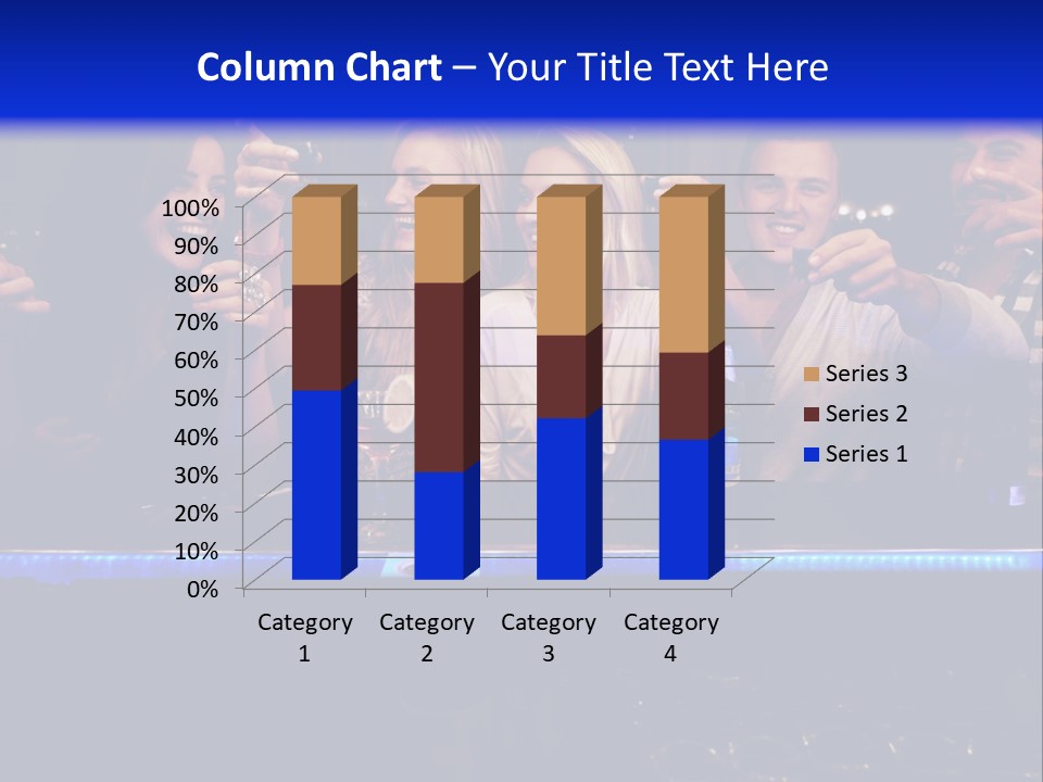 Glasses Purchase Beer PowerPoint Template