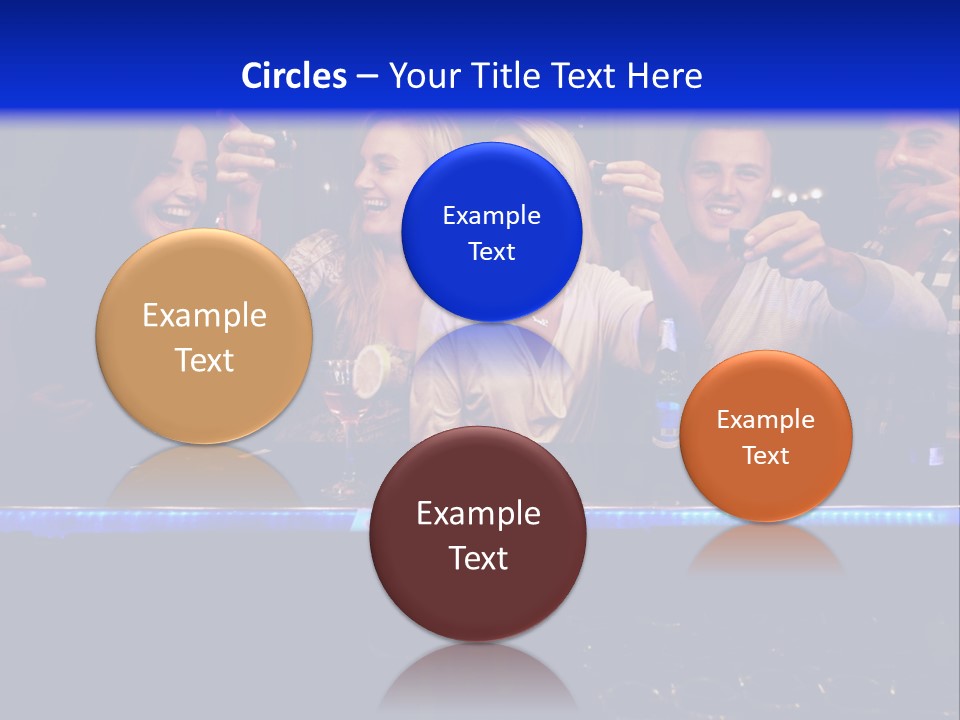 Glasses Purchase Beer PowerPoint Template