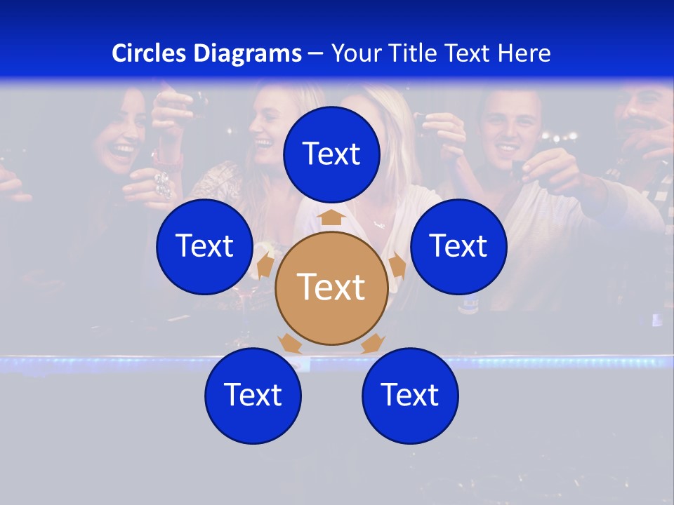 Glasses Purchase Beer PowerPoint Template