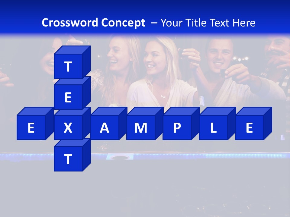 Glasses Purchase Beer PowerPoint Template