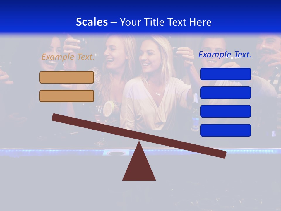 Glasses Purchase Beer PowerPoint Template