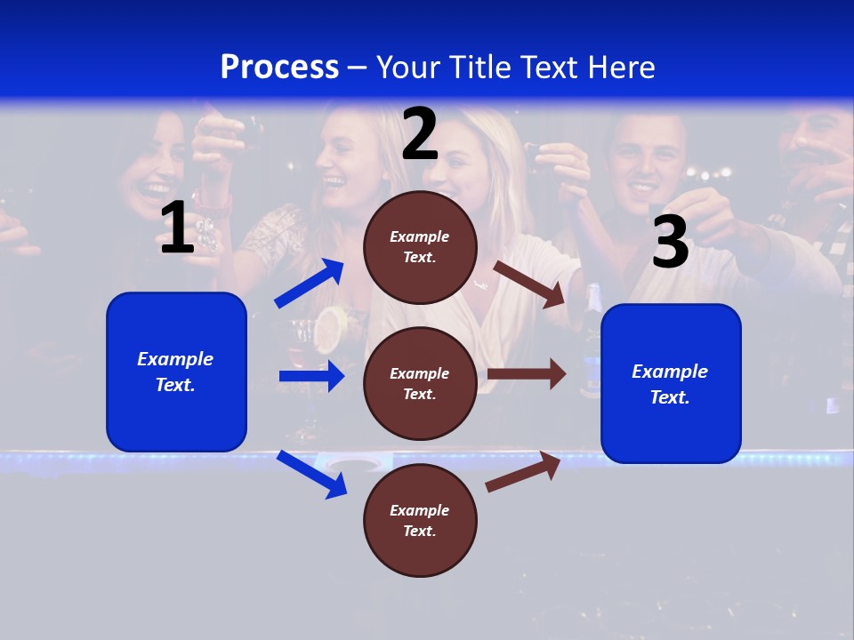 Glasses Purchase Beer PowerPoint Template