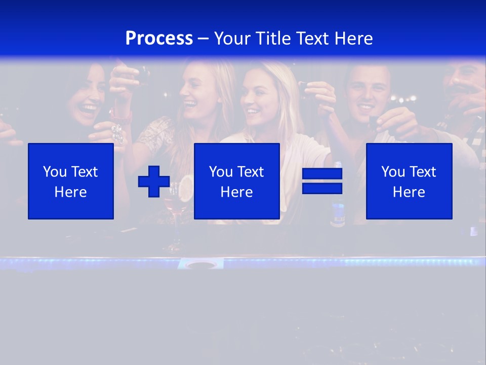 Glasses Purchase Beer PowerPoint Template