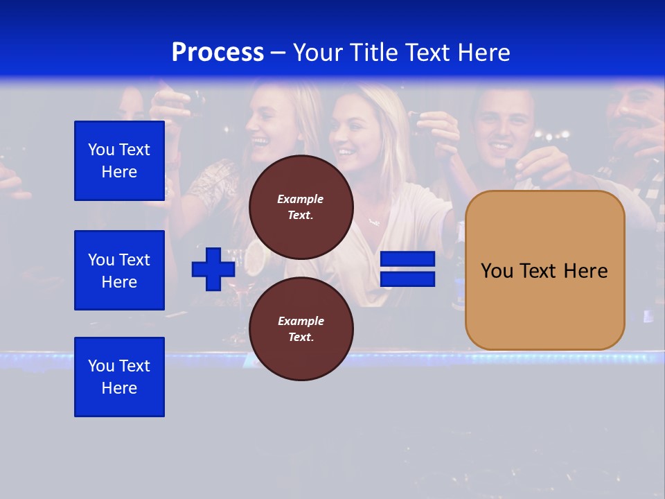 Glasses Purchase Beer PowerPoint Template