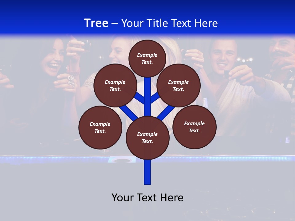 Glasses Purchase Beer PowerPoint Template