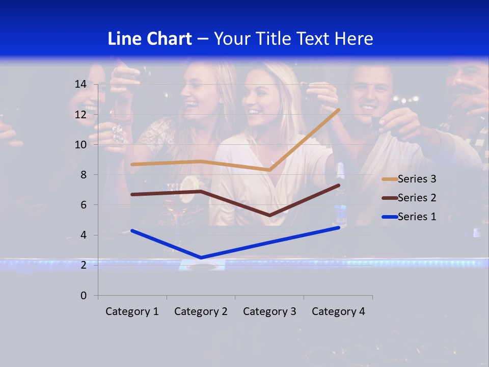Glasses Purchase Beer PowerPoint Template