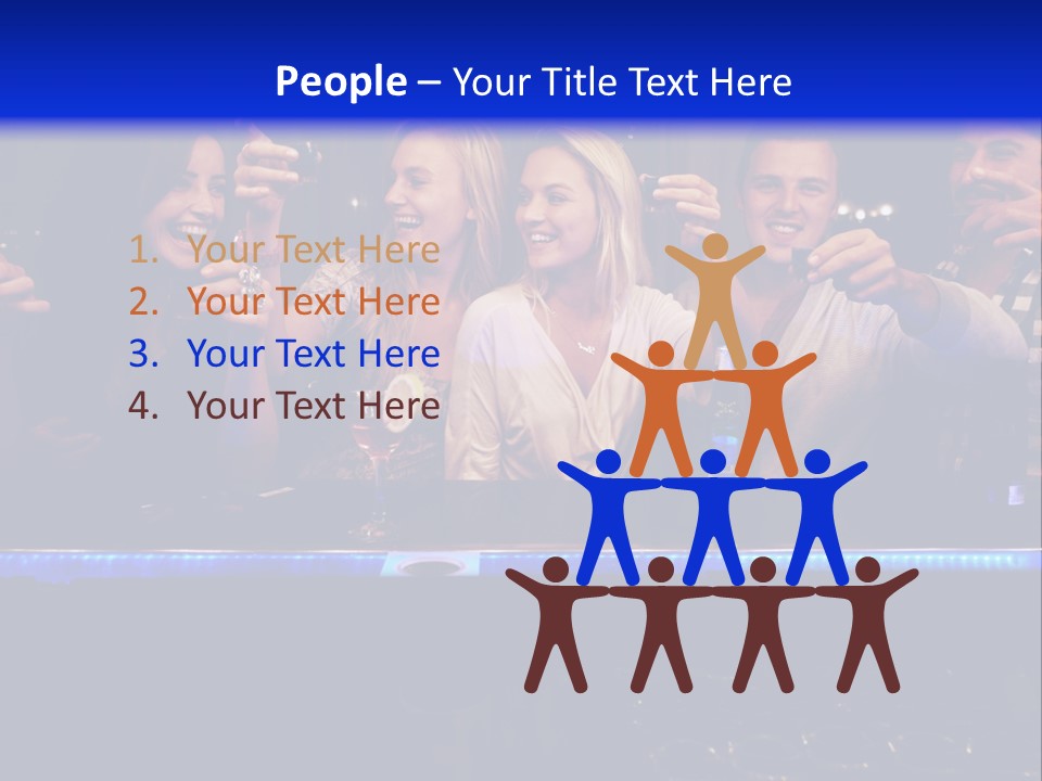 Glasses Purchase Beer PowerPoint Template