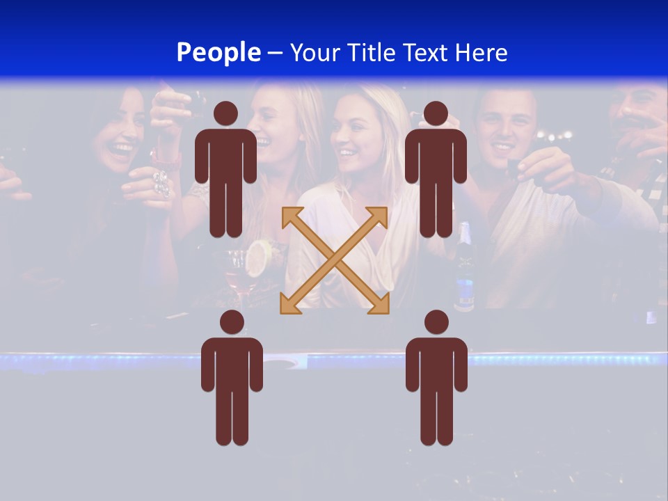 Glasses Purchase Beer PowerPoint Template