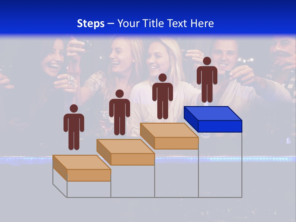 Glasses Purchase Beer PowerPoint Template