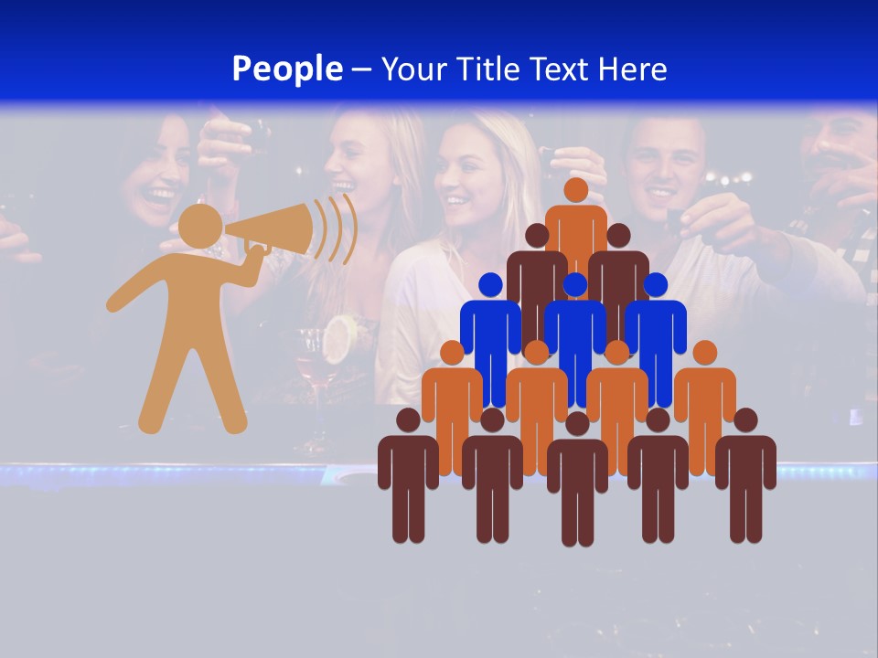 Glasses Purchase Beer PowerPoint Template