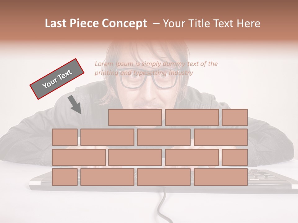 Humor Background Password PowerPoint Template