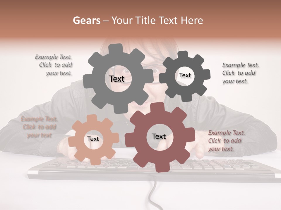 Humor Background Password PowerPoint Template