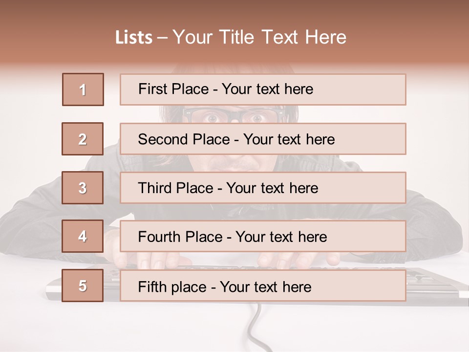 Humor Background Password PowerPoint Template