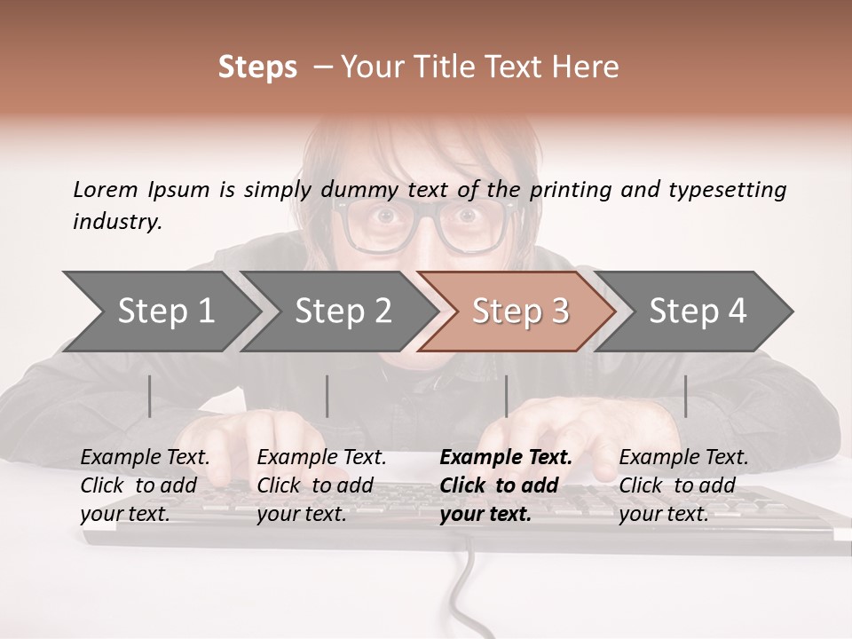 Humor Background Password PowerPoint Template