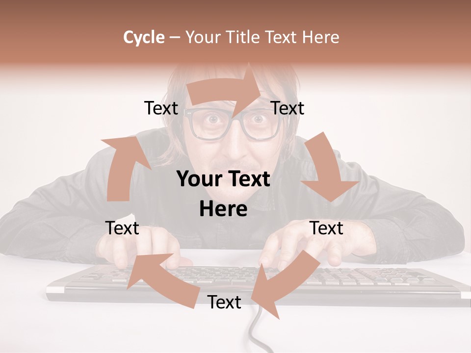 Humor Background Password PowerPoint Template