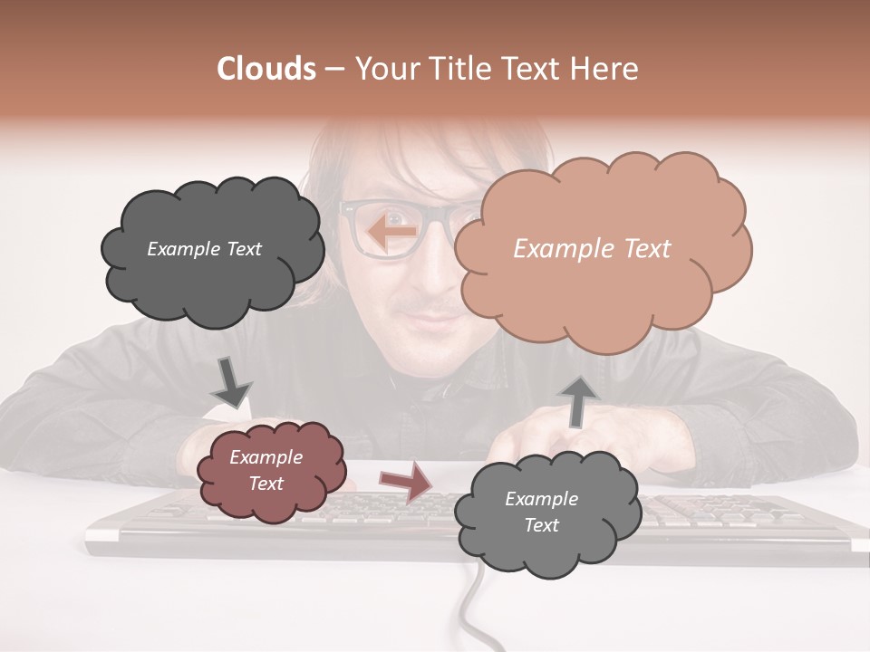 Humor Background Password PowerPoint Template